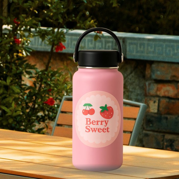 Berry Sweet Gift or Party Favor Bag – Cherry Theme – Includes Kids Car Coaster - Image 8