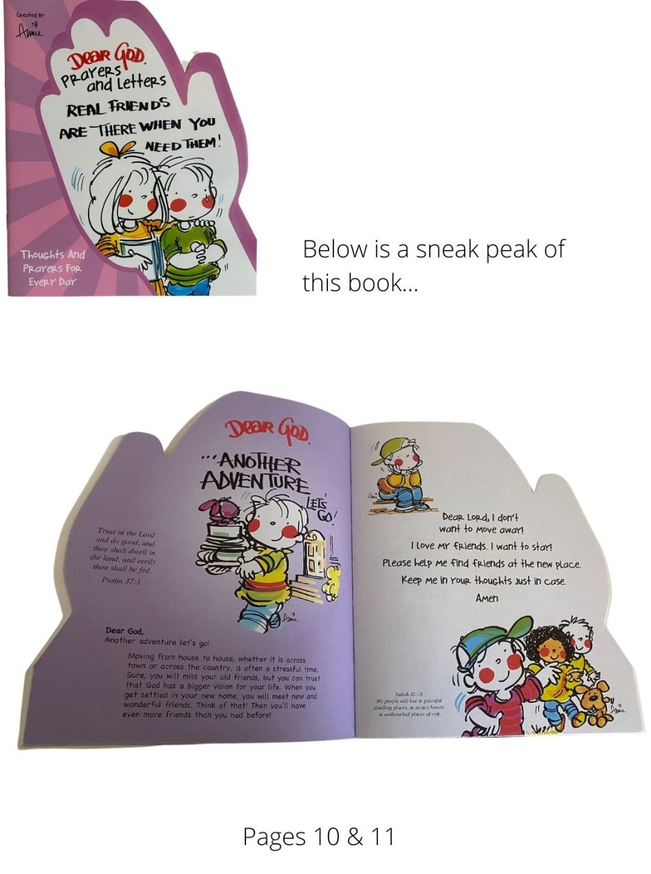 Set of 4 My Little Book of Dear God Letter Books- All Individual Stories - Image 7