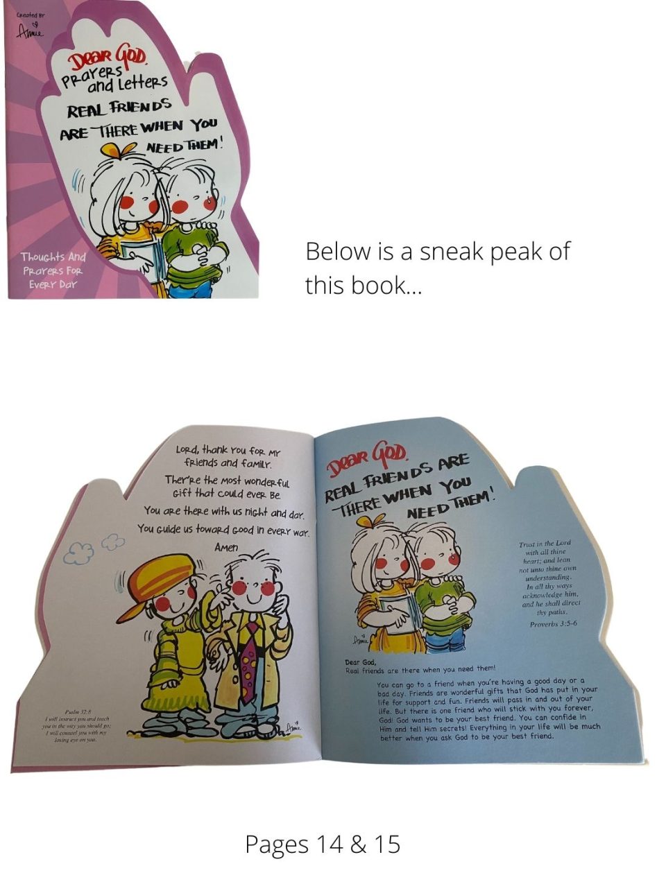 Set of 4 My Little Book of Dear God Letter Books- All Individual Stories - Image 8