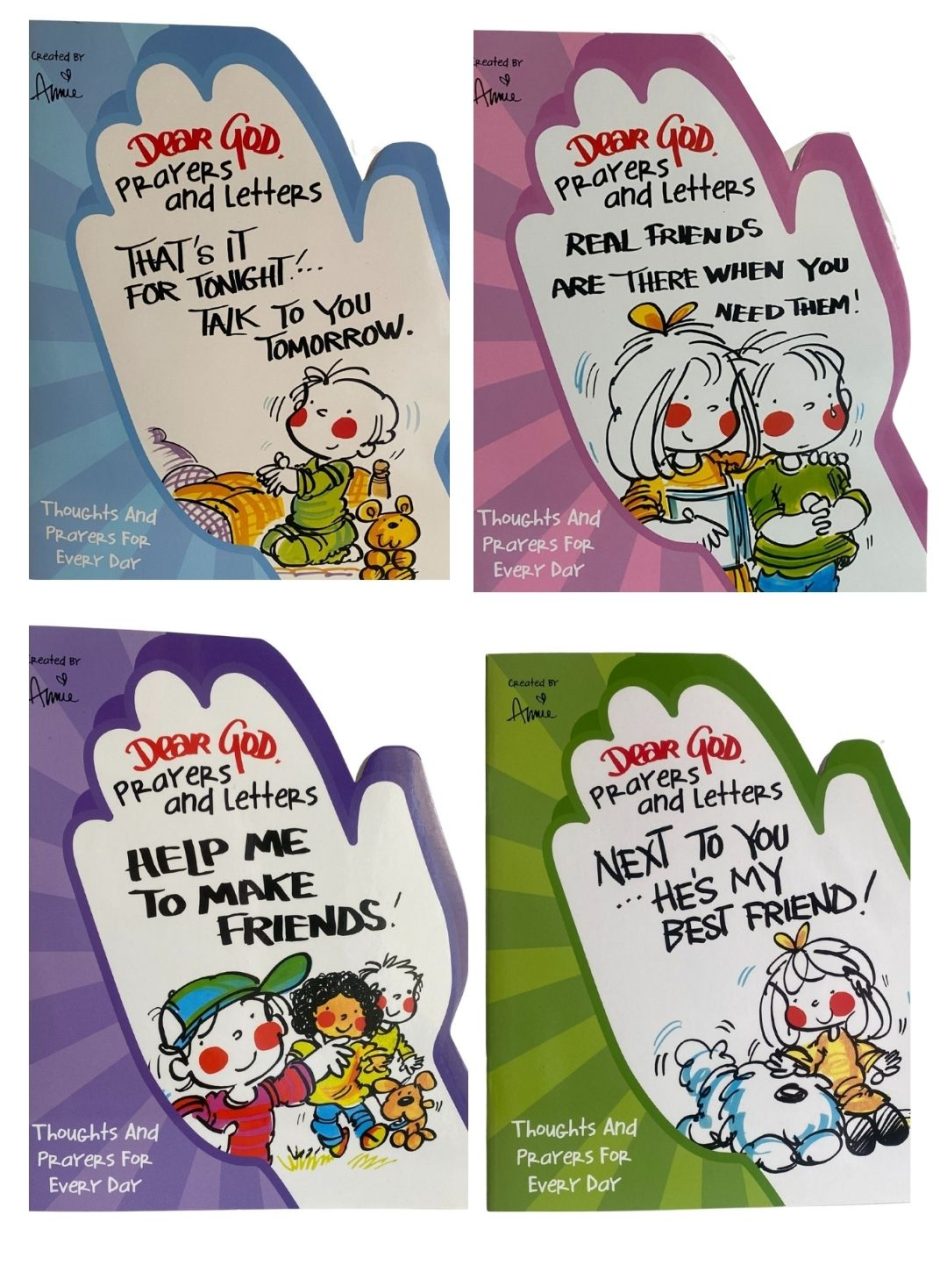 Set of 4 My Little Book of Dear God Letter Books- All Individual Stories