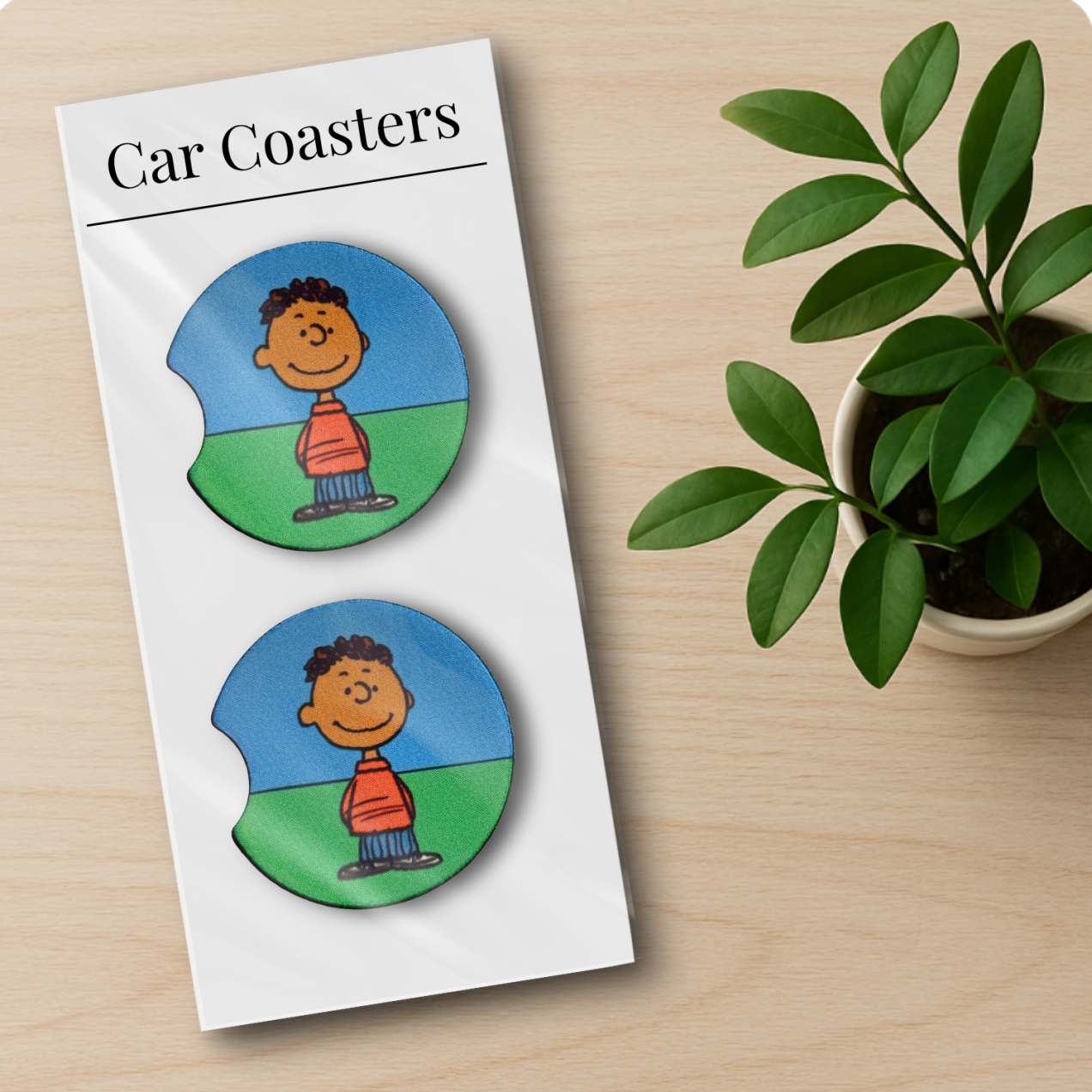Franklin Car Coasters Set of 2 – Classic Character - Image 4